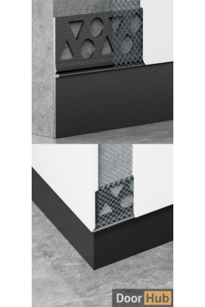 2cm Flexible Skirting Board for Curved Walls in the UAE